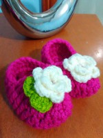Zapatos tejidos para bebe
